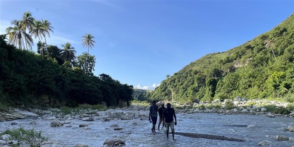 Rivière en Haiti - South Coast Haiti